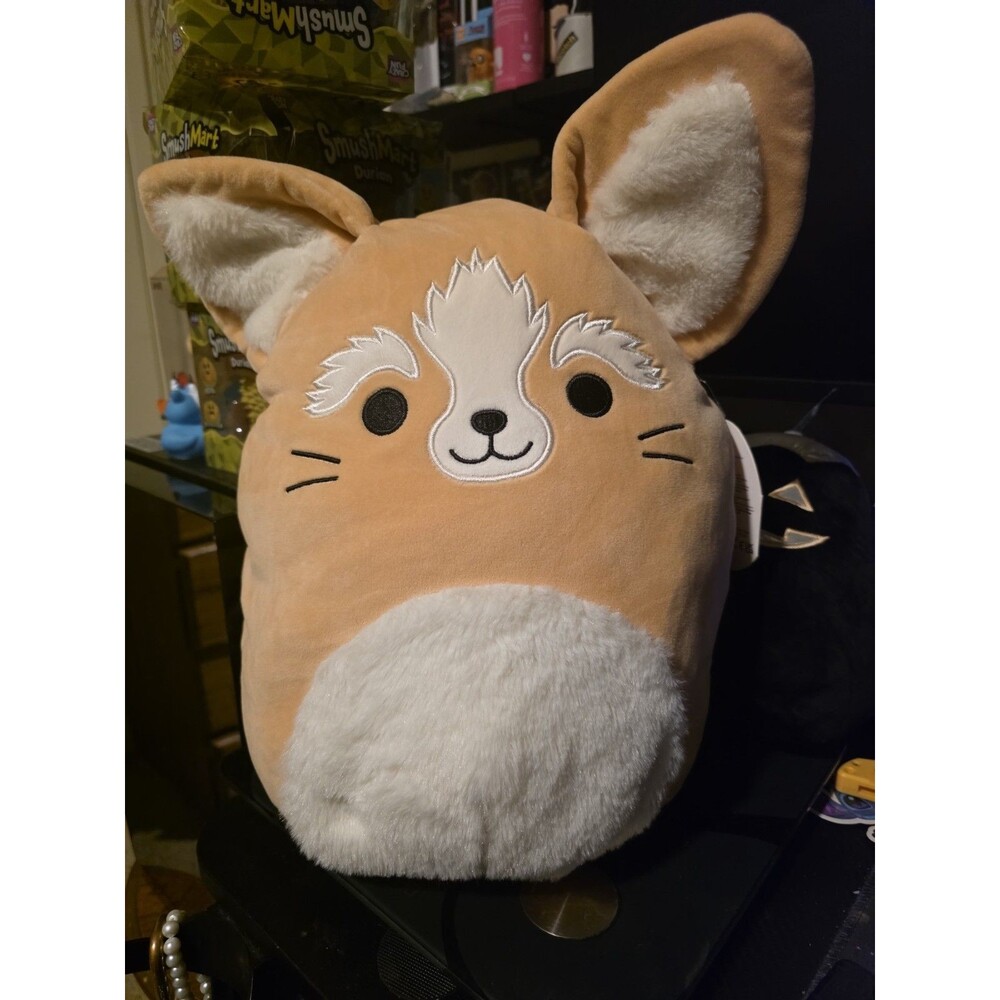 SQUISHMALLOWS / KATTA / THE FENNEC FOX / 8"- 12" Plush Toy / Warm Beige Colour
